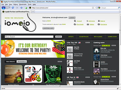 Screenshot of iomoio.com home page